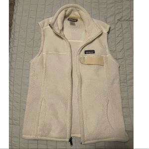 Patagonia cream vest